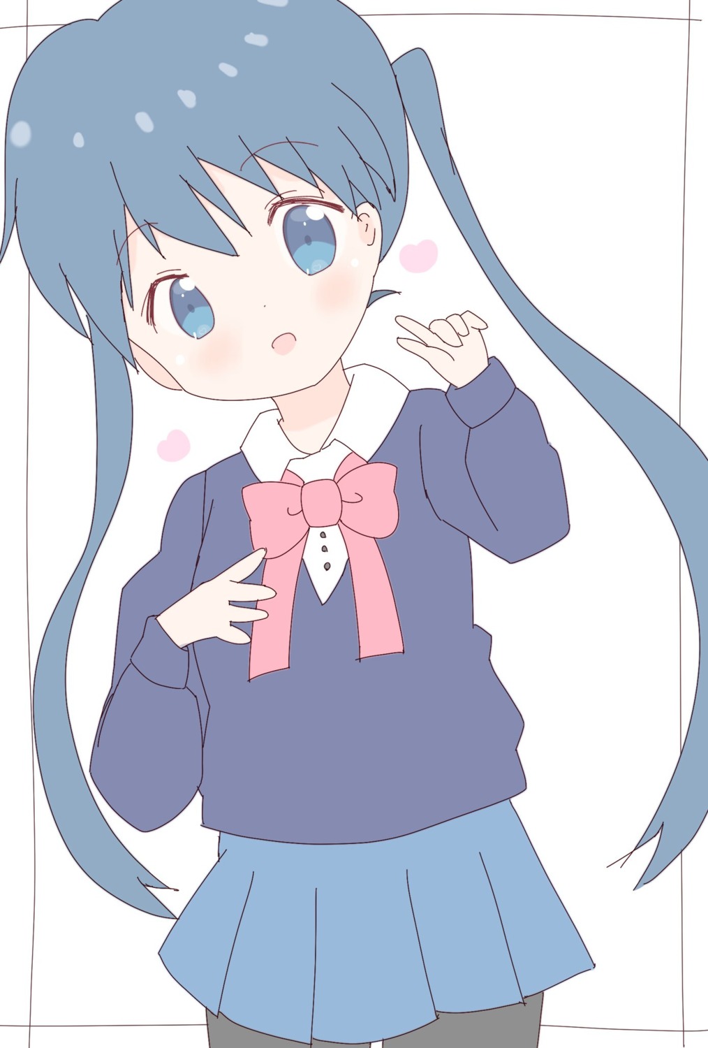 cocoashizuku2 kin-iro_mosaic komichi_aya pantyhose seifuku sweater