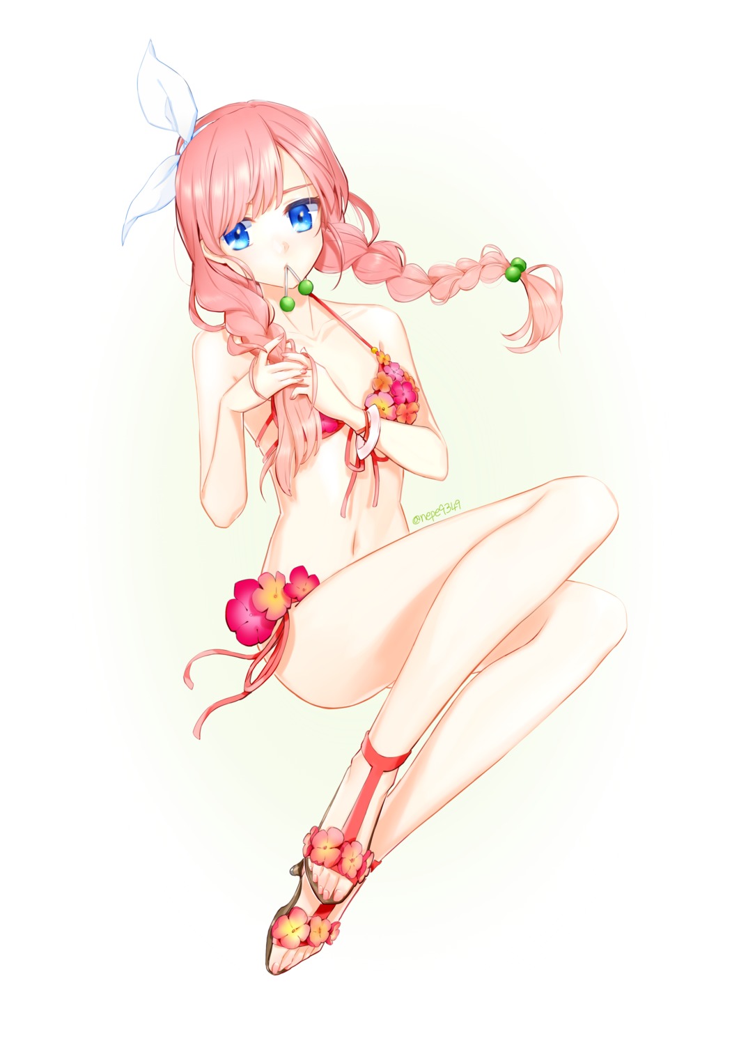 bikini closers heels neperure seulbi_lee swimsuits