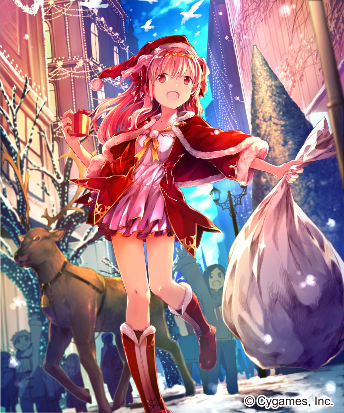 christmas dress en@rain shingeki_no_bahamut