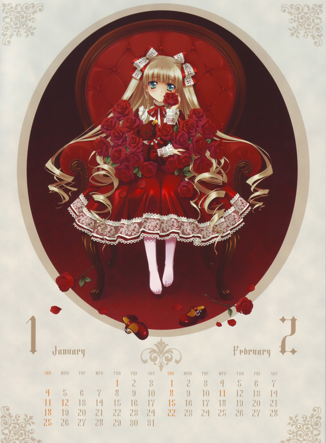 calendar carnelian lolita_fashion