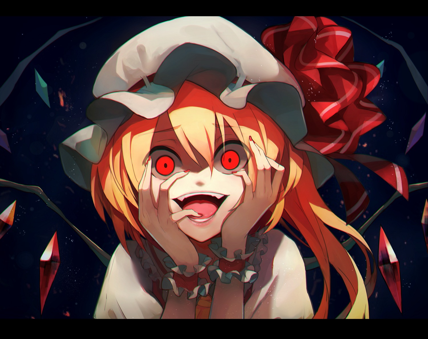 famy_siraso flandre_scarlet touhou wings