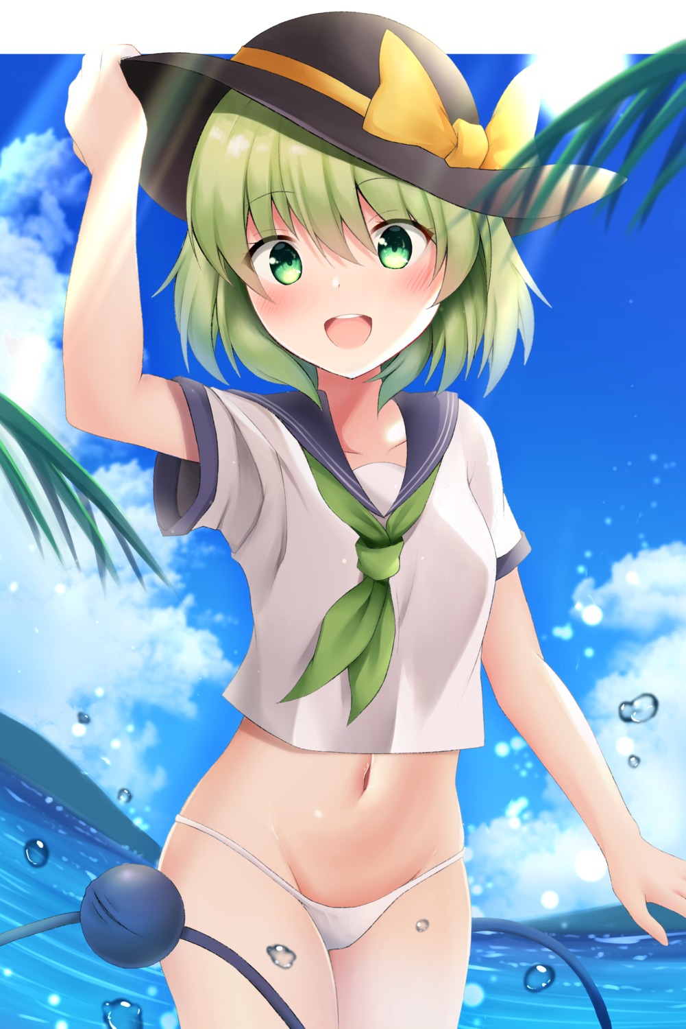 komeiji_koishi pantsu seifuku touhou utekiro