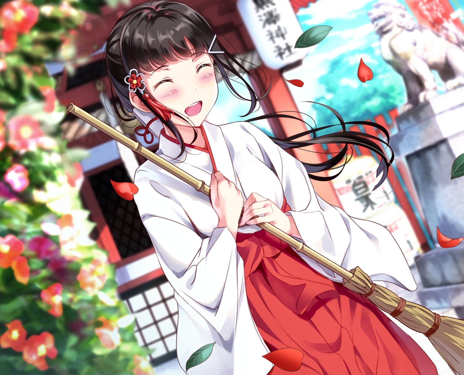 japanese_clothes kurosawa_dia love_live!_sunshine!! miko tipii