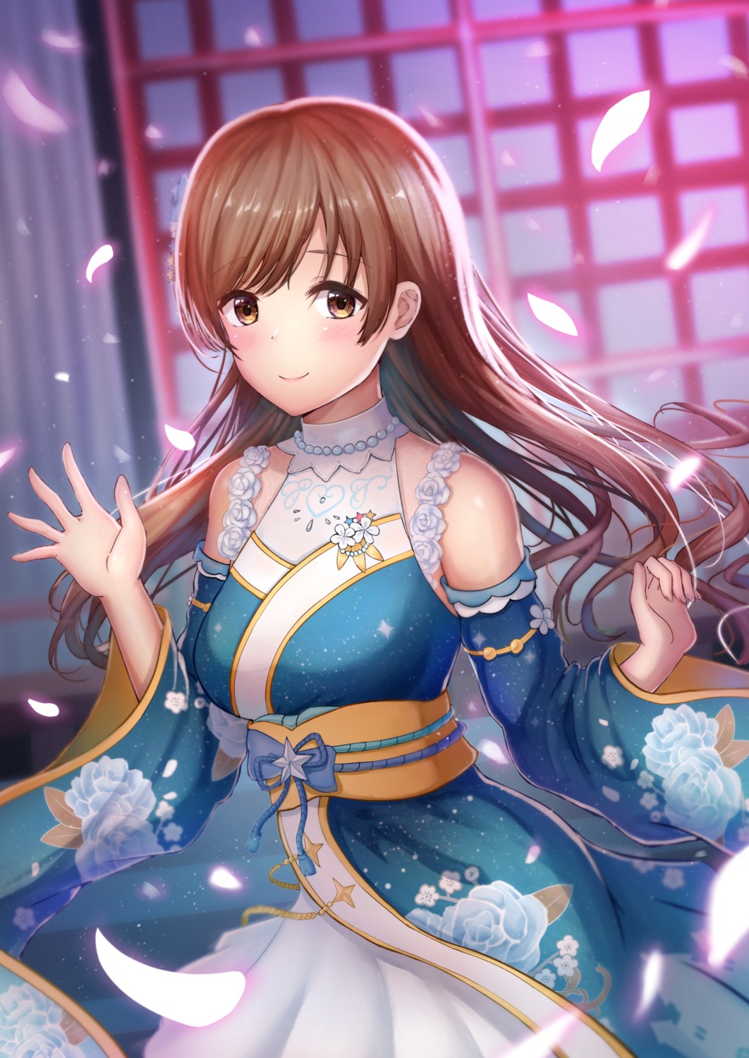 aiban japanese_clothes nitta_minami the_idolm@ster the_idolm@ster_cinderella_girls