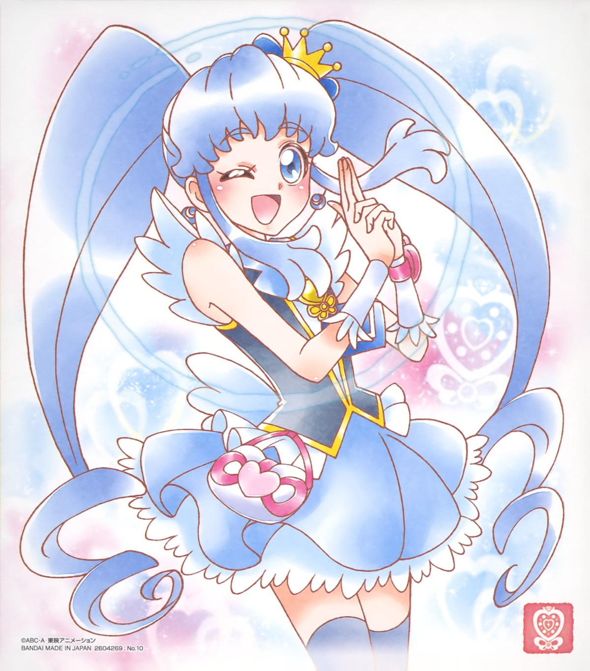 happiness_charge_precure! pretty_cure shirayuki_hime_(precure) tagme thighhighs wings