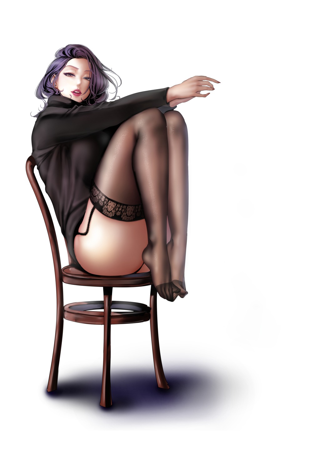 brave_new_world detexted photoshop stockings thighhighs yoongonji