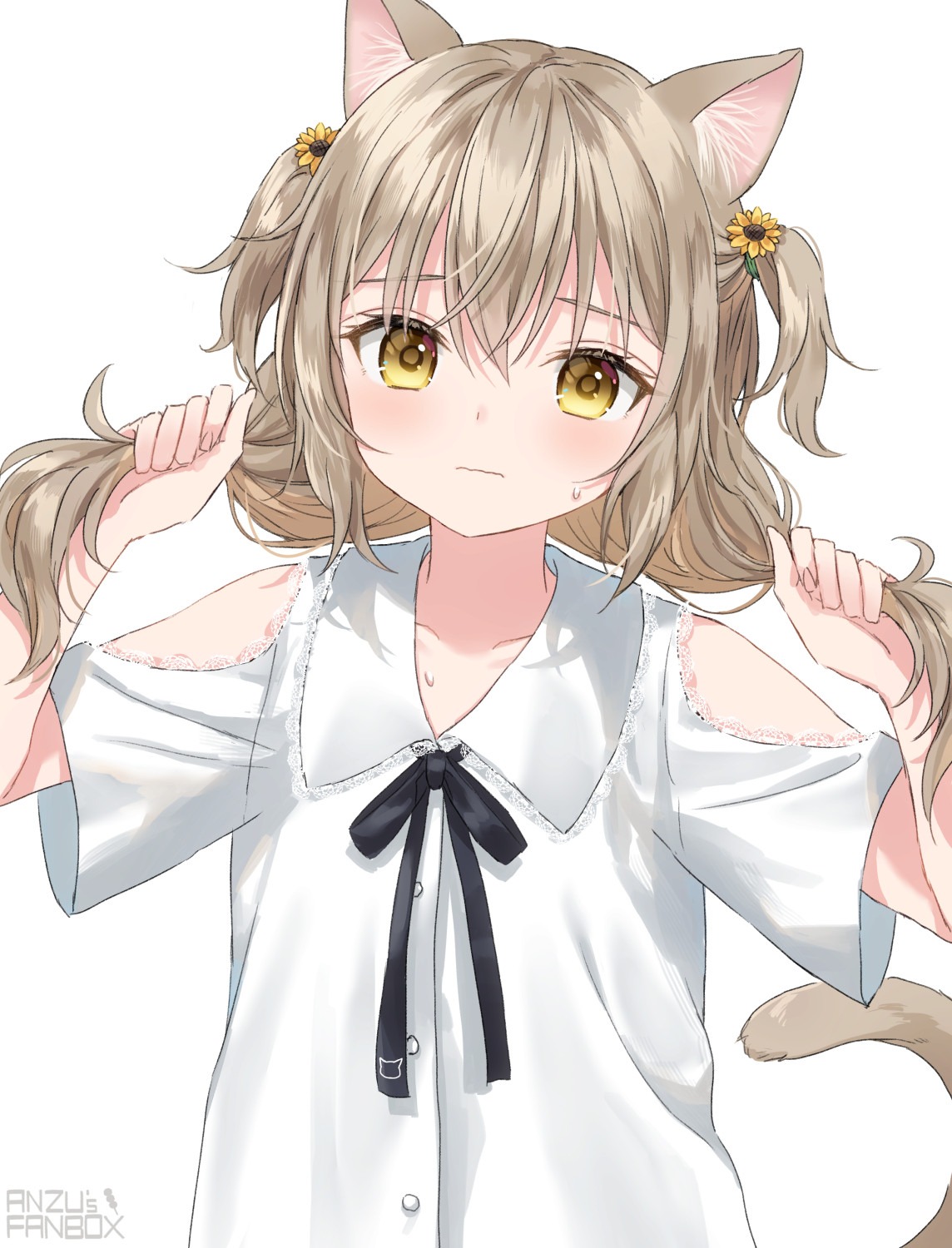 animal_ears anz32 nekomimi tail