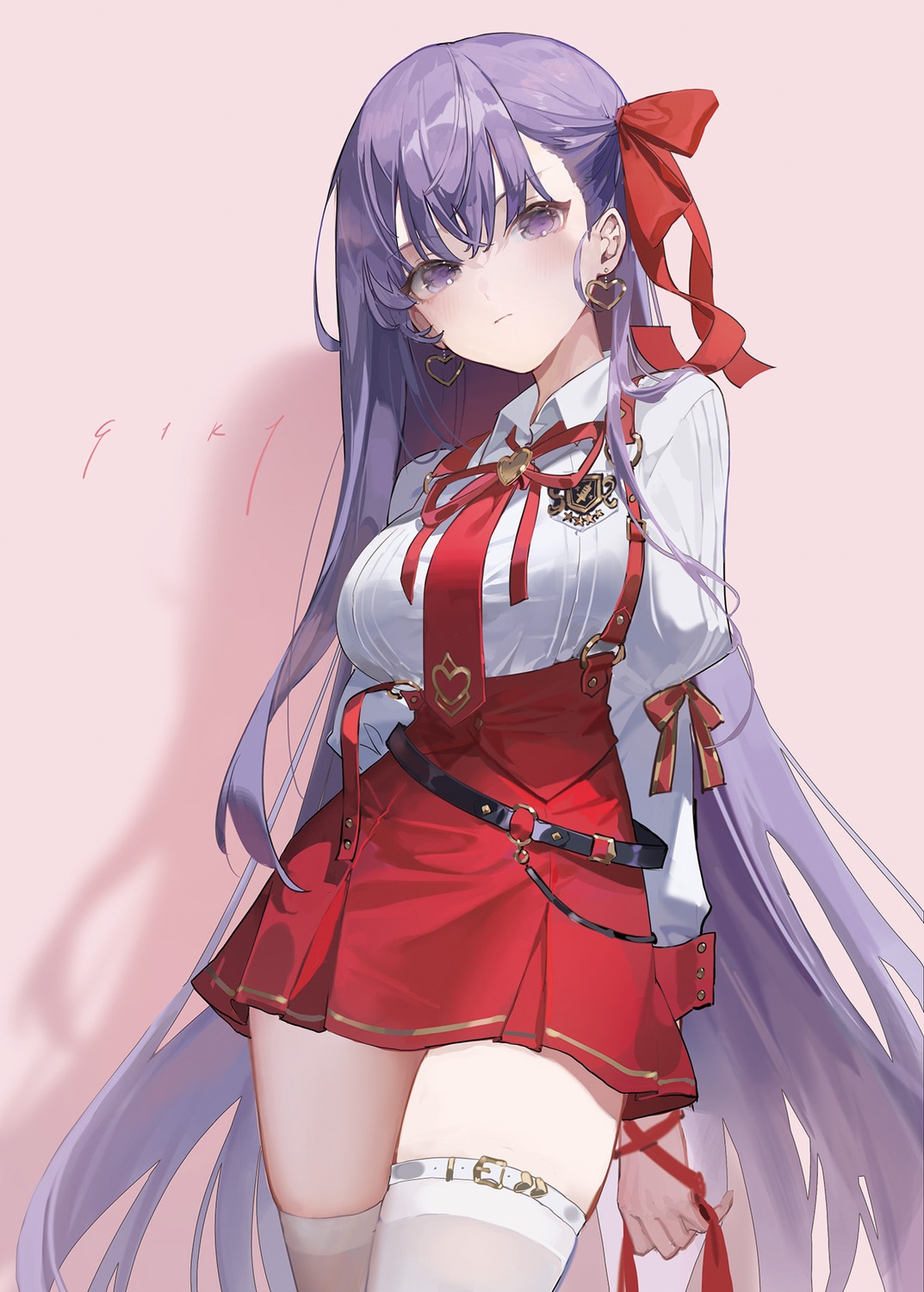 bb_(fate/extra_ccc) chyoel fate/extra fate/extra_ccc fate/stay_night garter seifuku thighhighs