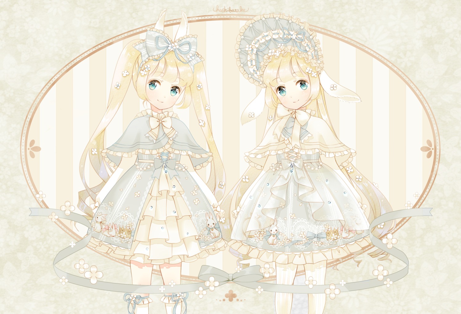 animal_ears dress hoshi_ame lolita_fashion