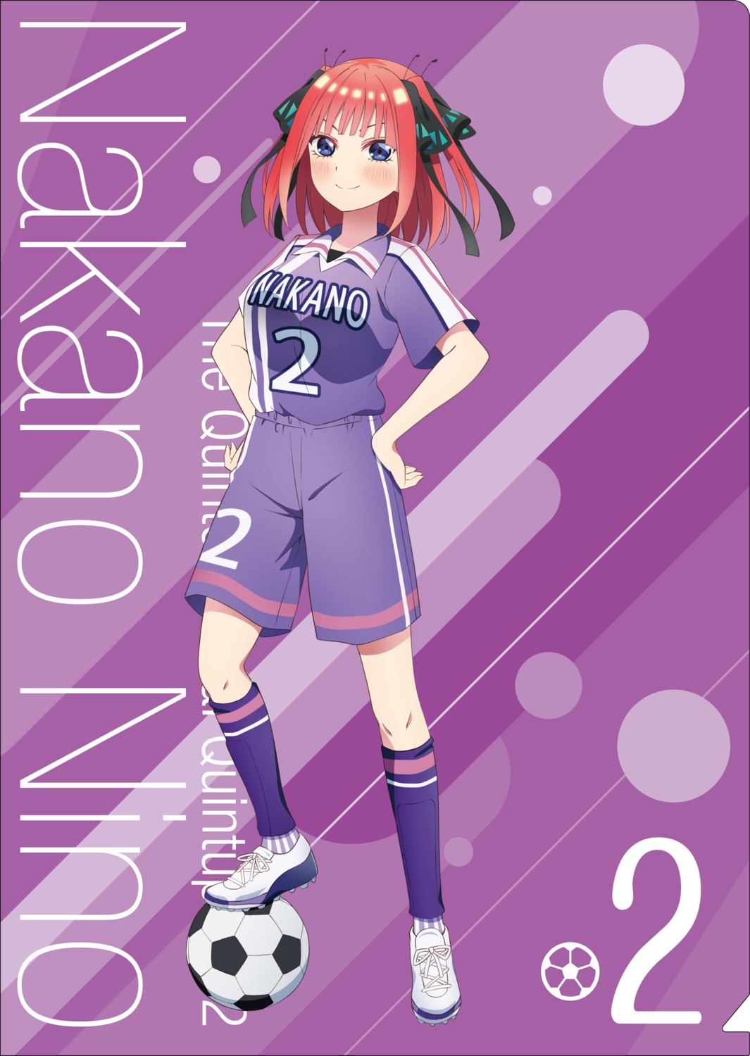 5-toubun_no_hanayome nakano_nino soccer tagme uniform