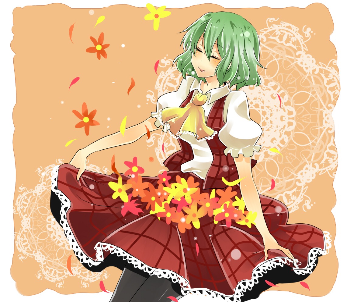 kazami_yuuka mochiko pantyhose touhou