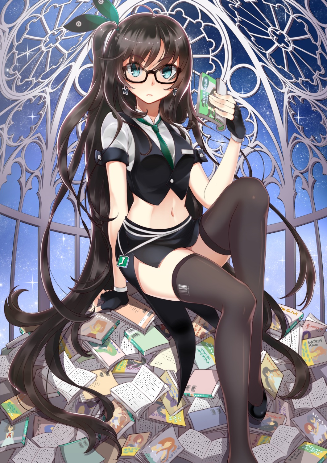 benmao megane thighhighs