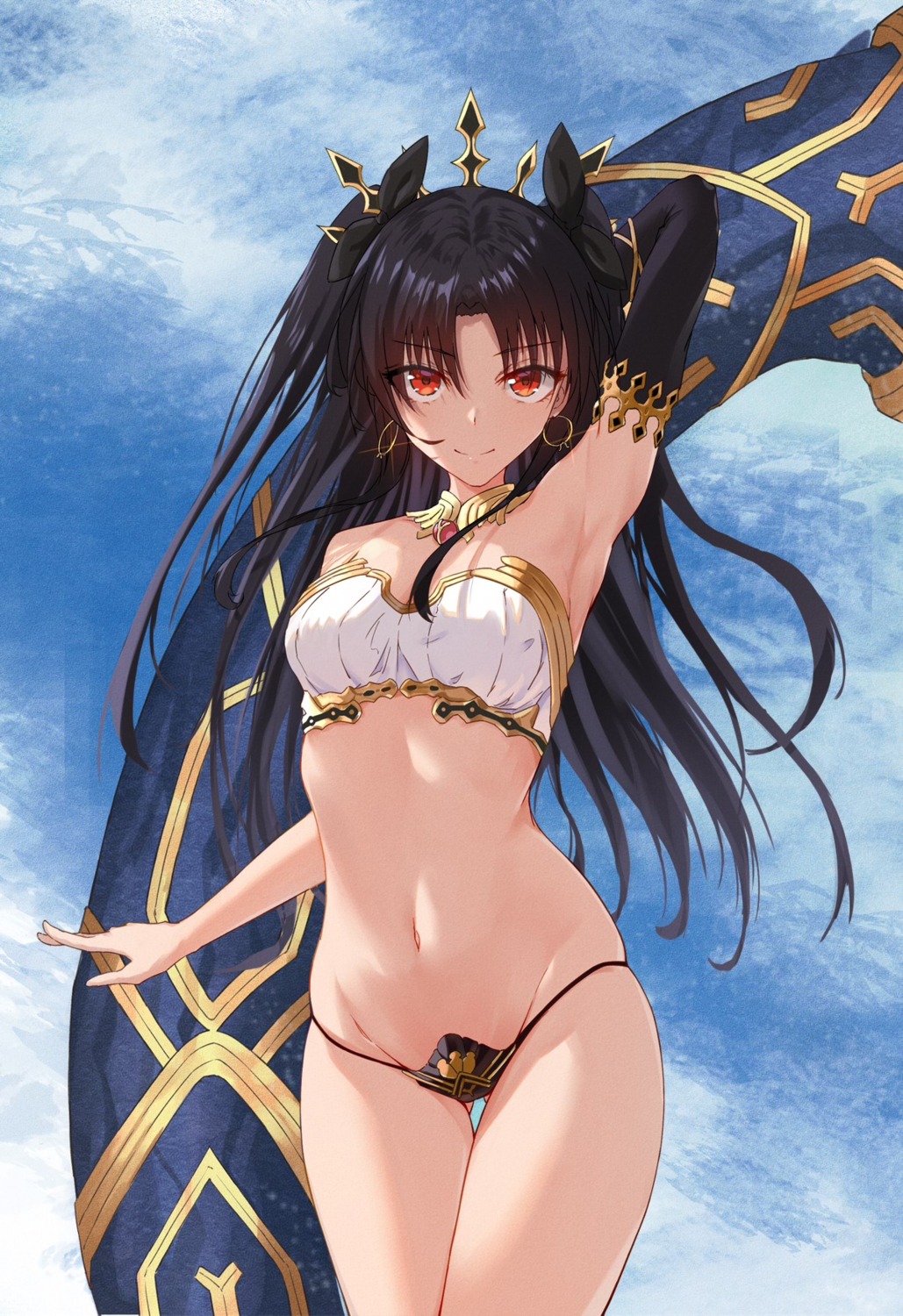 bikini_armor bsmycc fate/grand_order ishtar_(fate/grand_order) thighhighs