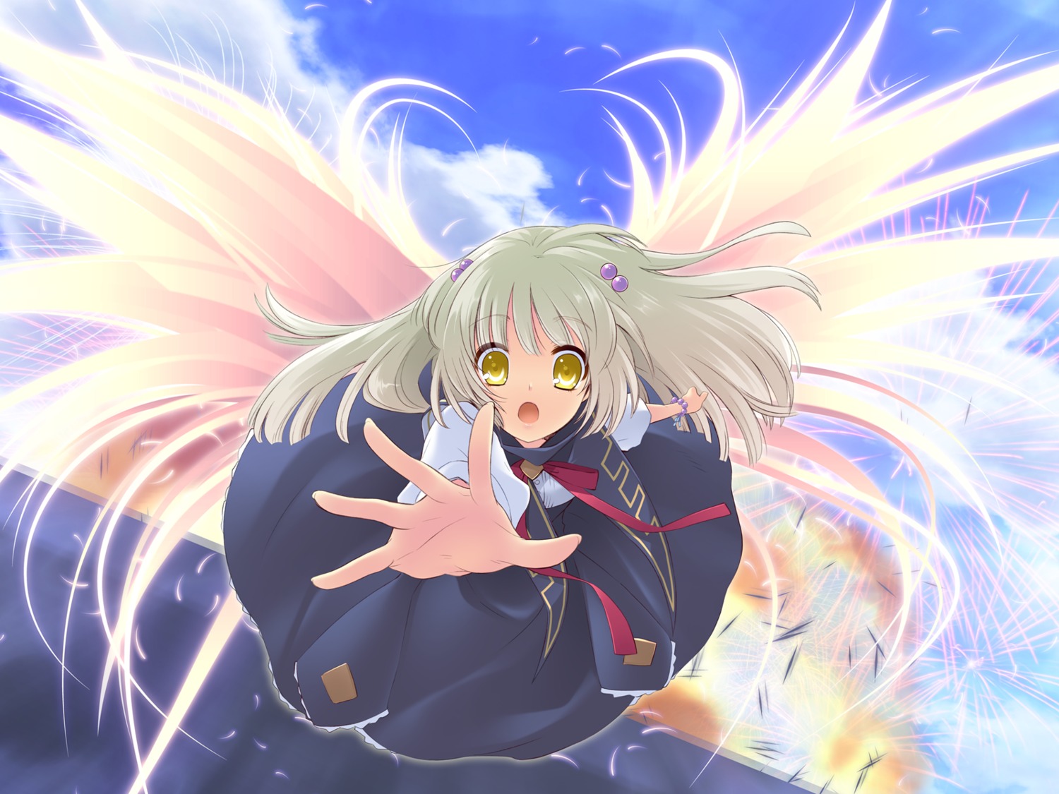 flyable_heart game_cg ito_noizi wings yukishiro_suzuno