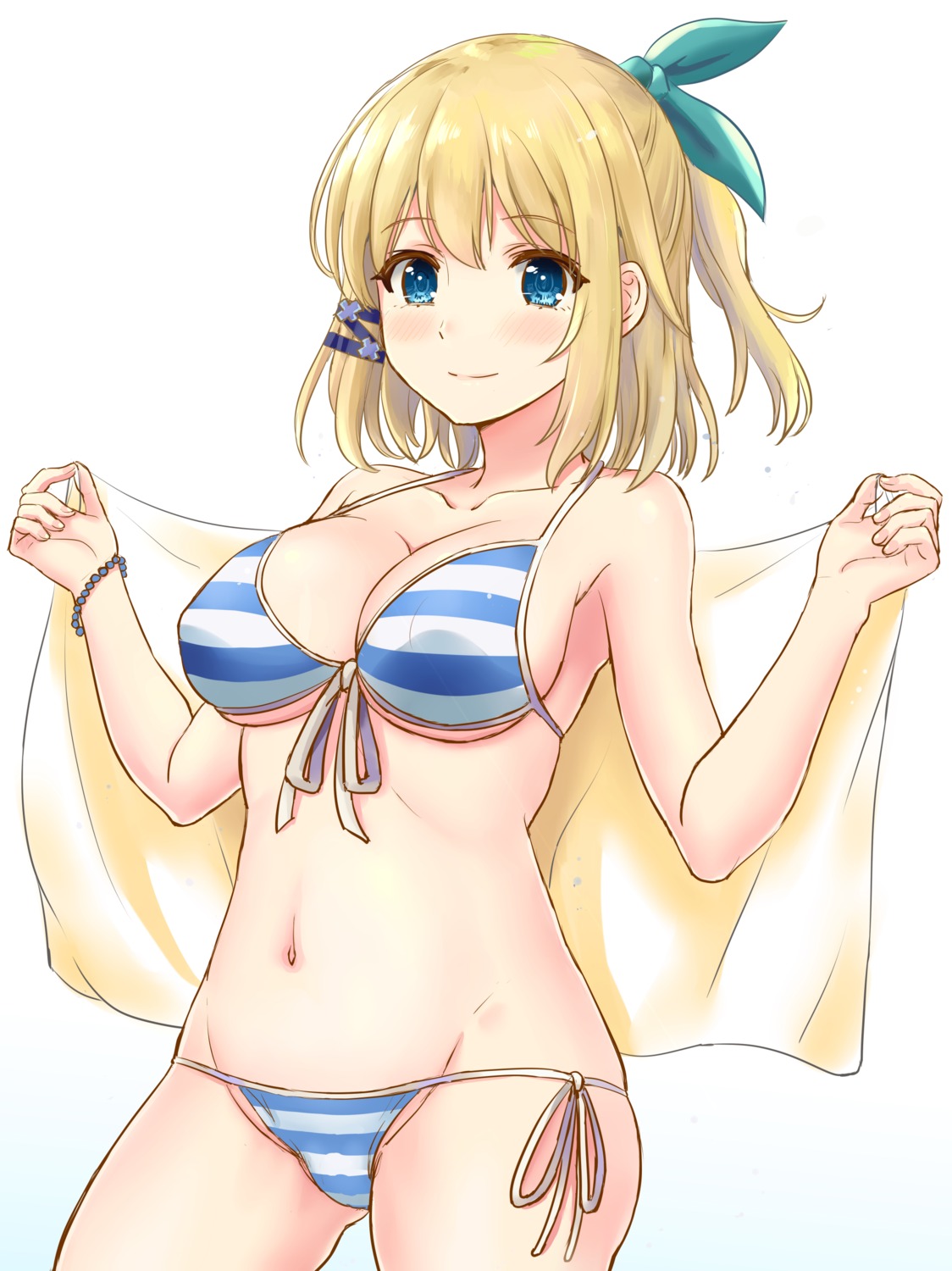 bikini cleavage erect_nipples inanaki_shiki rokudenashi_majutsu_koushi_to_akashic_record rumia_tingel swimsuits underboob