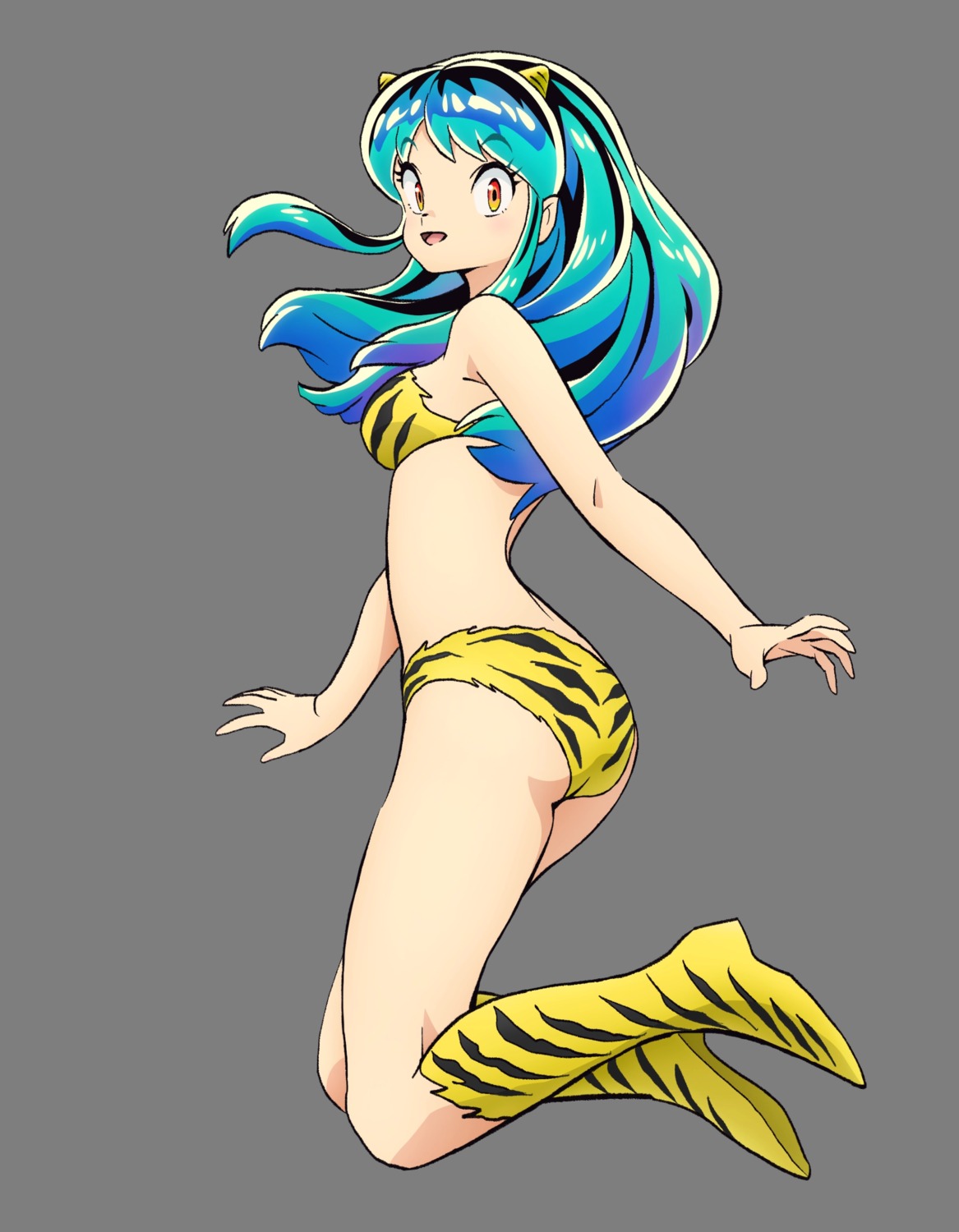 ass bikini horns lum swimsuits transparent_png urusei_yatsura