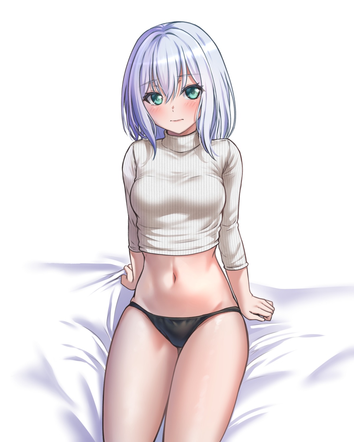 bang_dream! kurata_mashiro pantsu ptal sweater