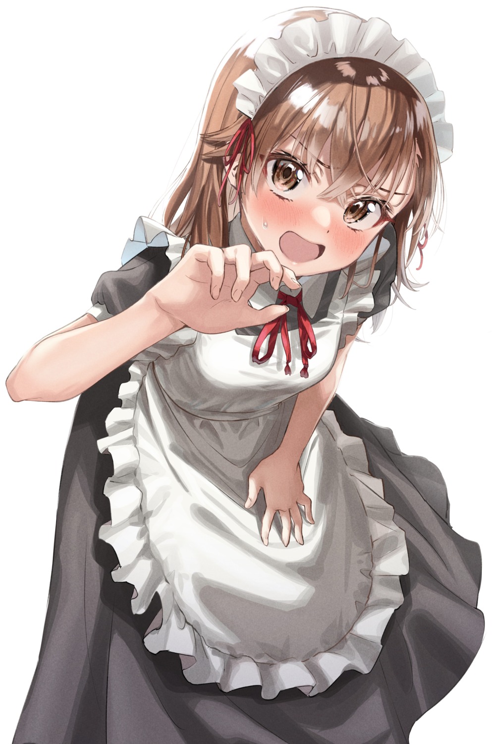 maid misaka_mikoto taiga_(ryukyu-6102-8) toaru_kagaku_no_railgun toaru_majutsu_no_index