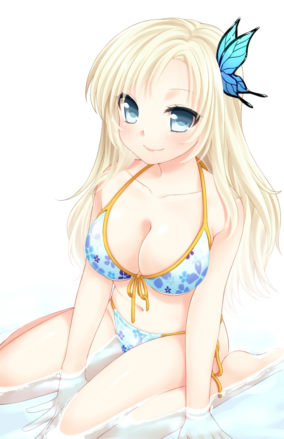 bikini boku_wa_tomodachi_ga_sukunai cleavage etou kashiwazaki_sena swimsuits