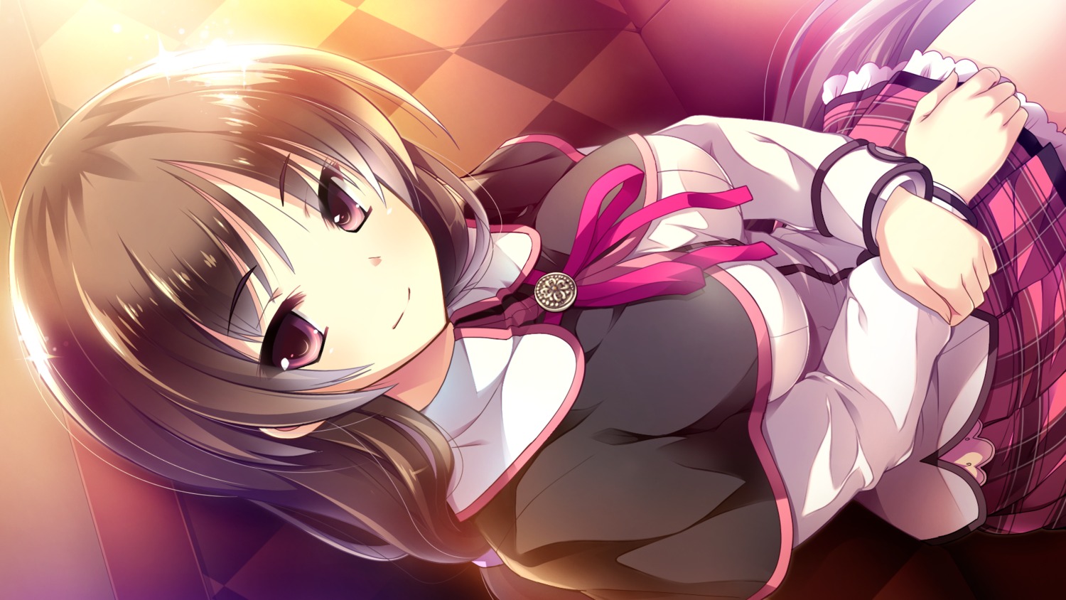 ensemble_(company) game_cg ichimine_touka mutou_kurihito ojousama_wa_gokigen_naname seifuku