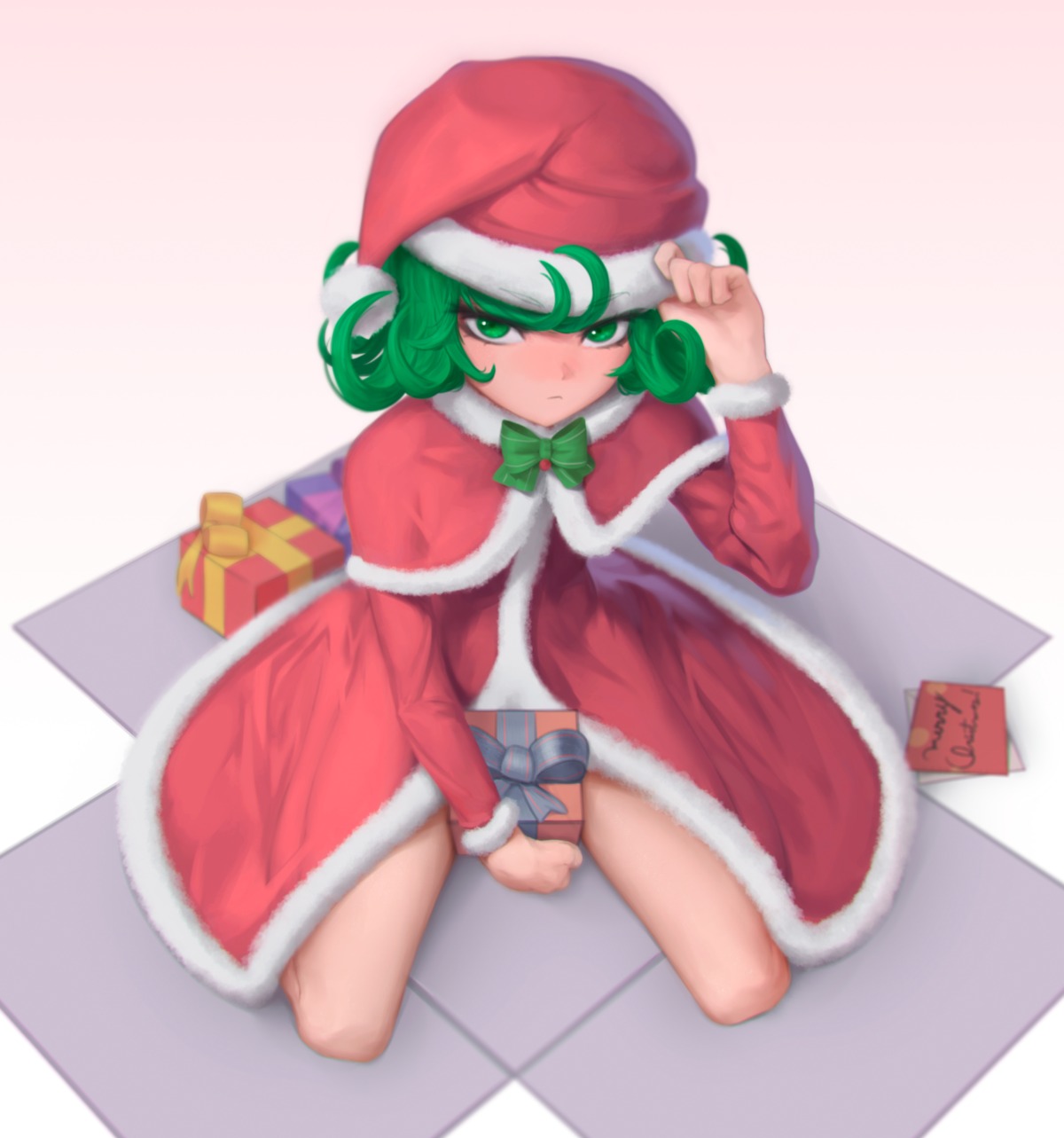 anonimous31 christmas one_punch_man tatsumaki_(one_punch_man)