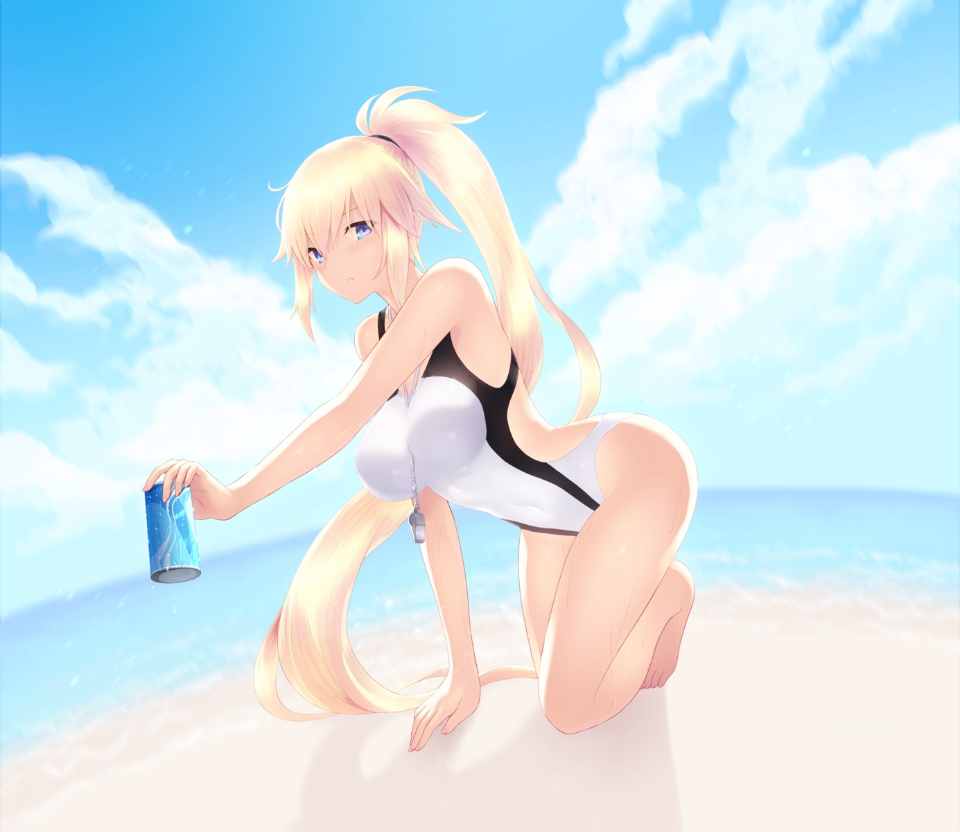 cait fate/grand_order jeanne_d'arc jeanne_d'arc_(fate) swimsuits