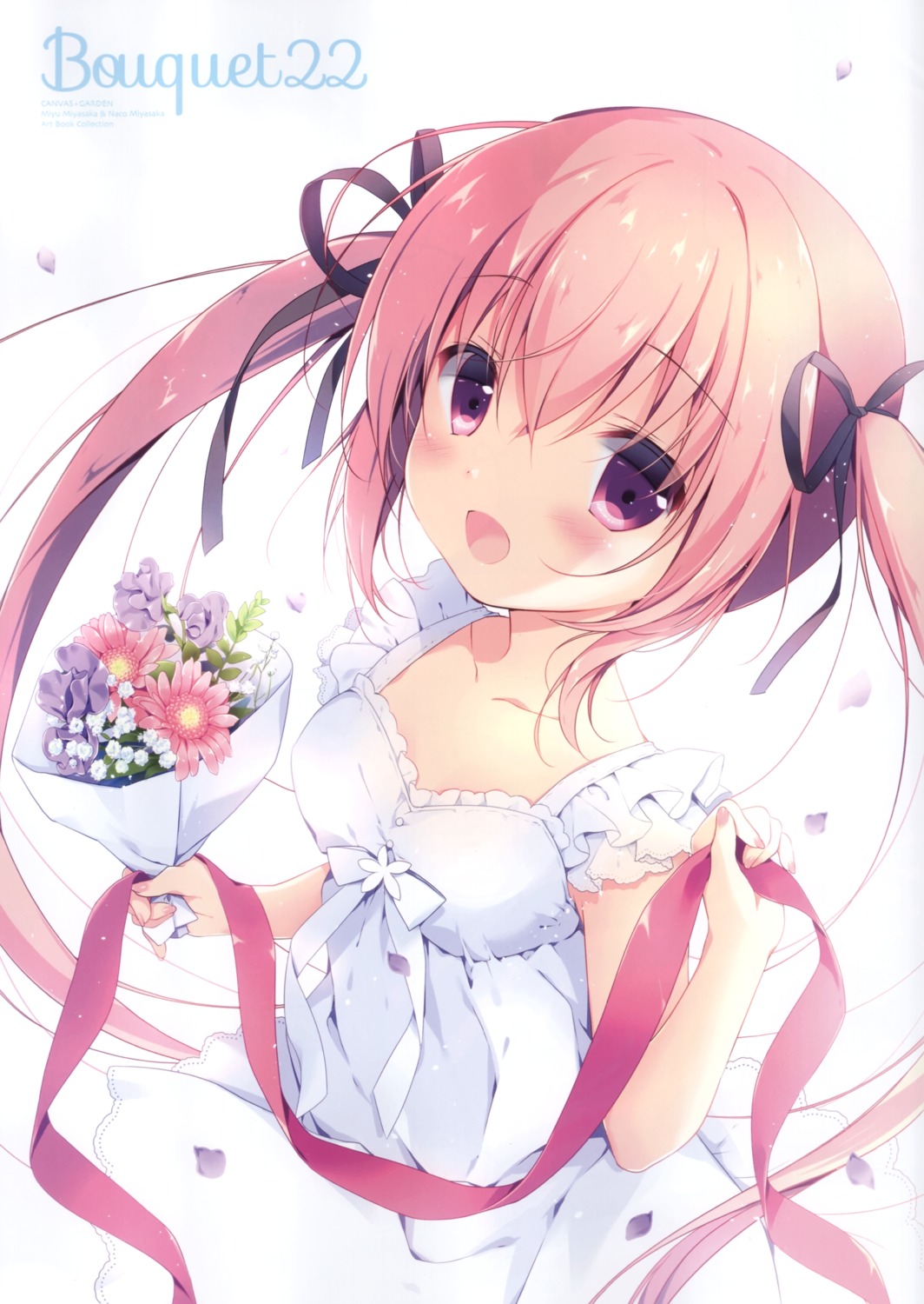 canvas+garden cleavage dress miyasaka_miyu niwasaka_rira possible_duplicate