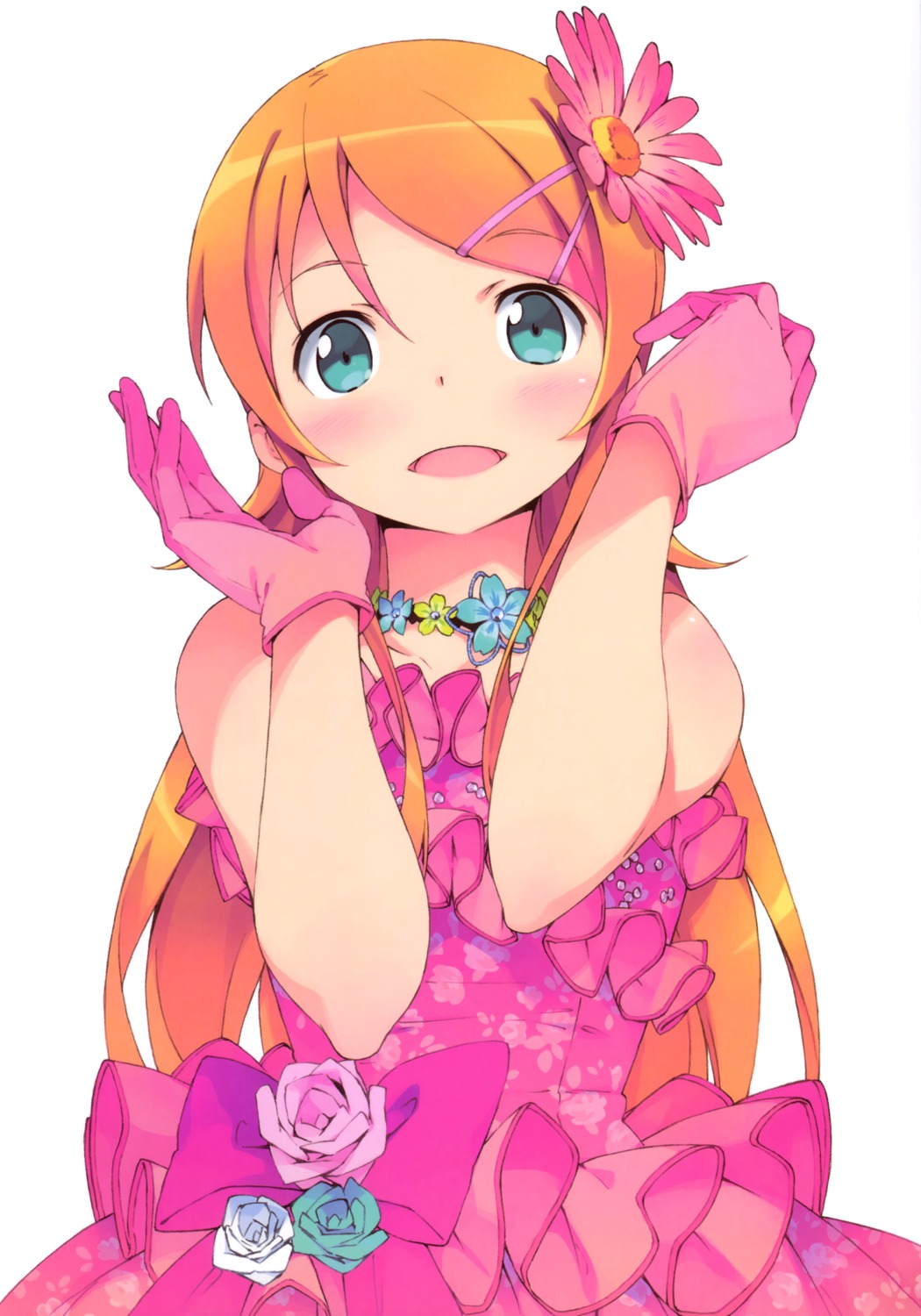 dress kanzaki_hiro kousaka_kirino ore_no_imouto_ga_konnani_kawaii_wake_ga_nai