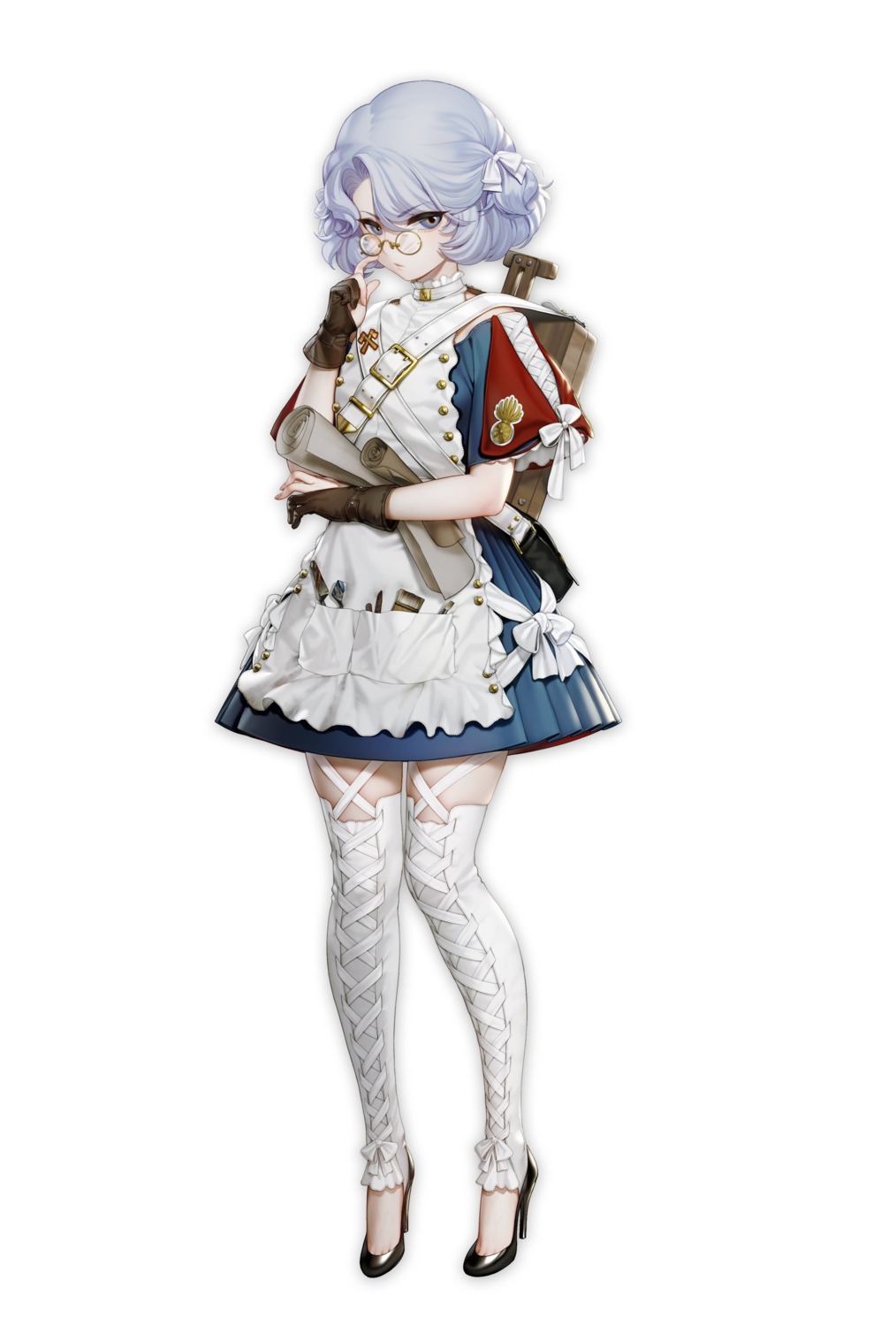 bannieve_de_la_pucelle heels megane quuni thighhighs