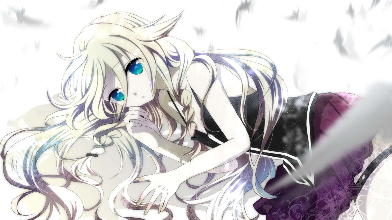 ia_(vocaloid) mariwai thighhighs vocaloid