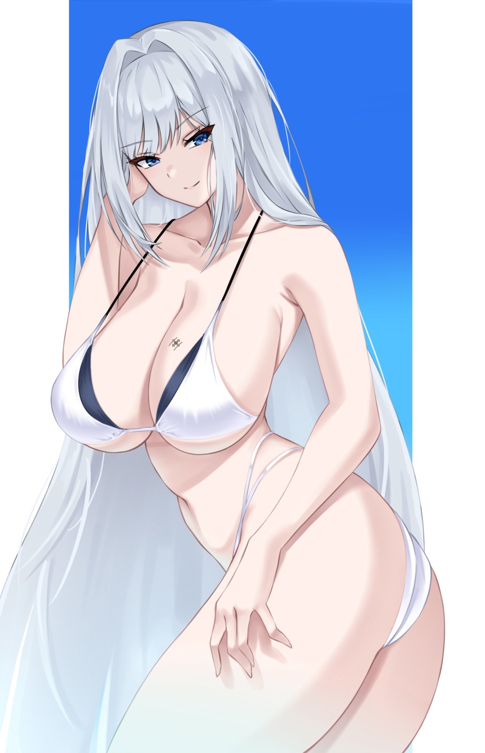 arashi ass bikini ethel swimsuits tattoo thong xenoblade xenoblade_chronicles_3