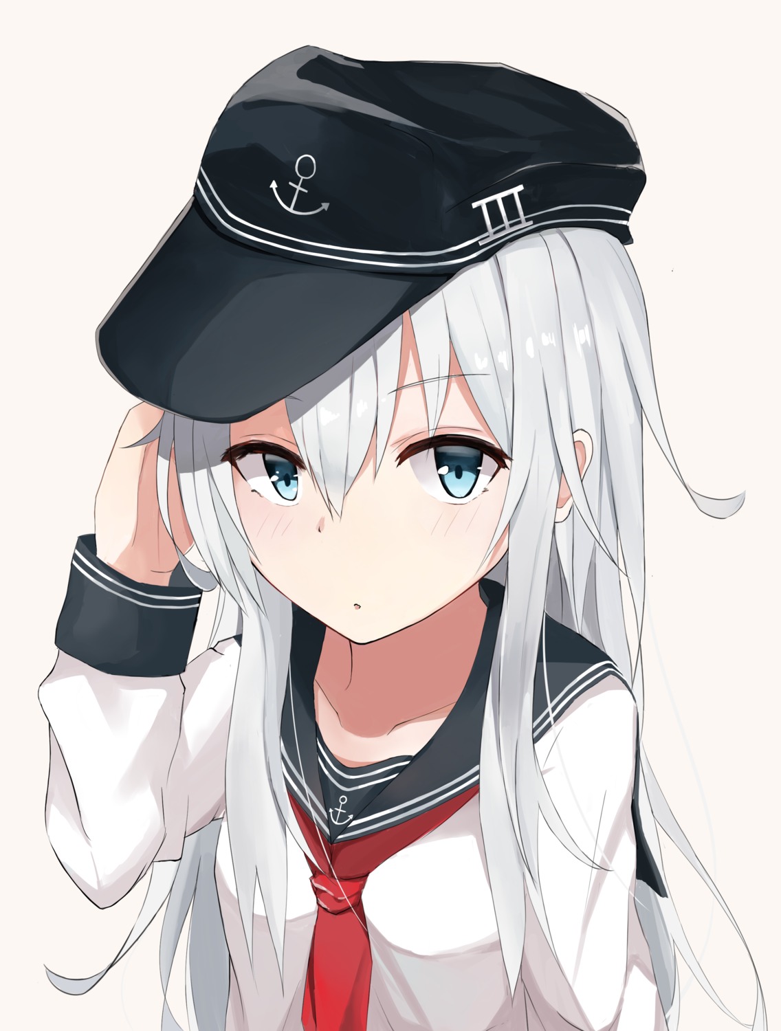 hibiki_(kancolle) kantai_collection megukagawa seifuku