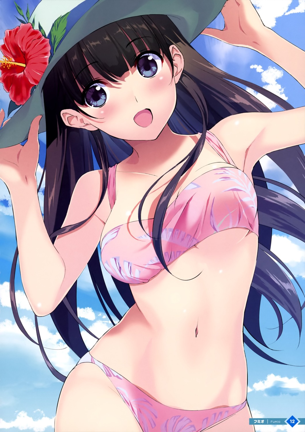 bikini fumio swimsuits underboob