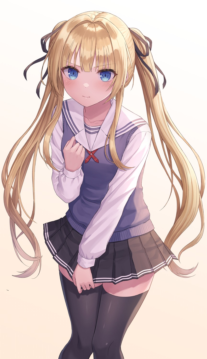 saenai_heroine_no_sodatekata sawamura_spencer_eriri seifuku seungju_lee sweater thighhighs