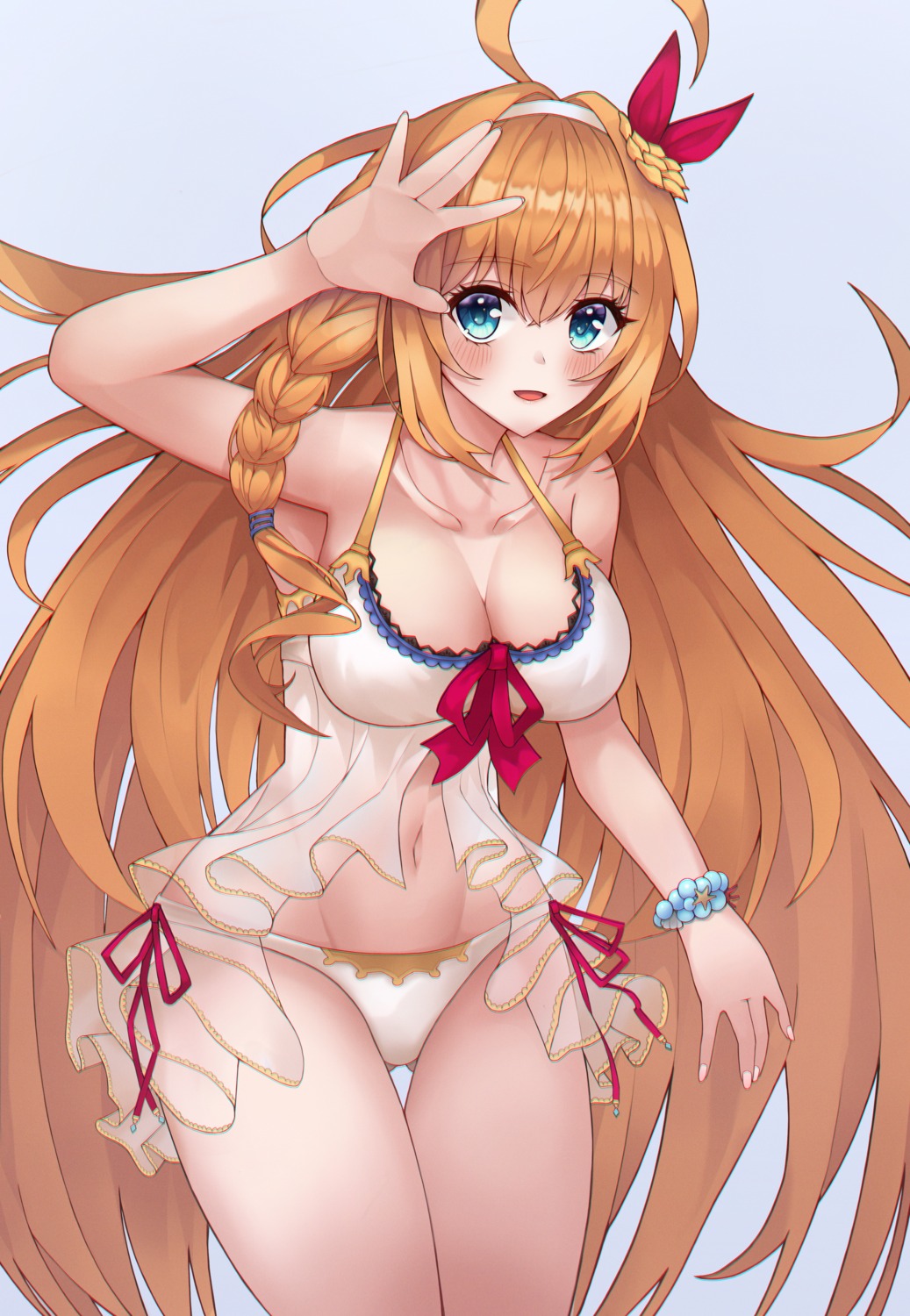pecorine princess_connect princess_connect!_re:dive see_through swimsuits tagme