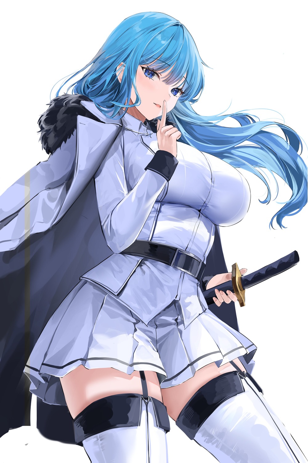 lillly stockings sword thighhighs uniform