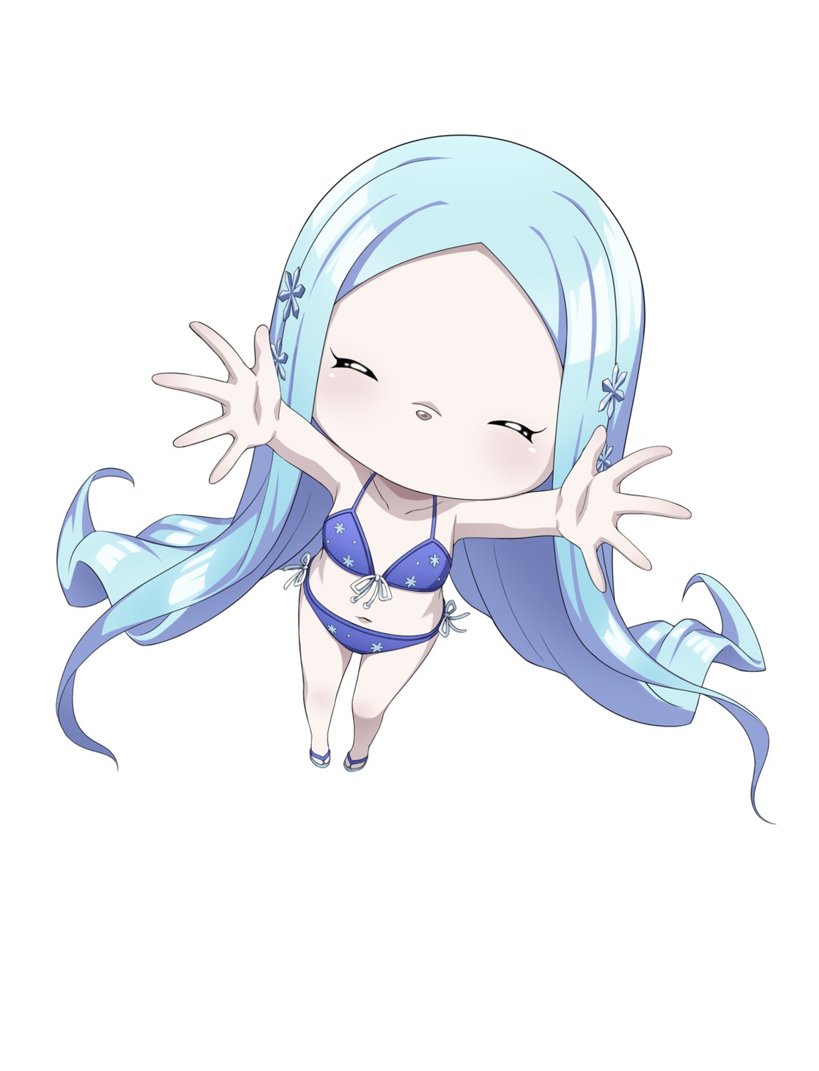 bikini jashin-chan_dropkick swimsuits tagme