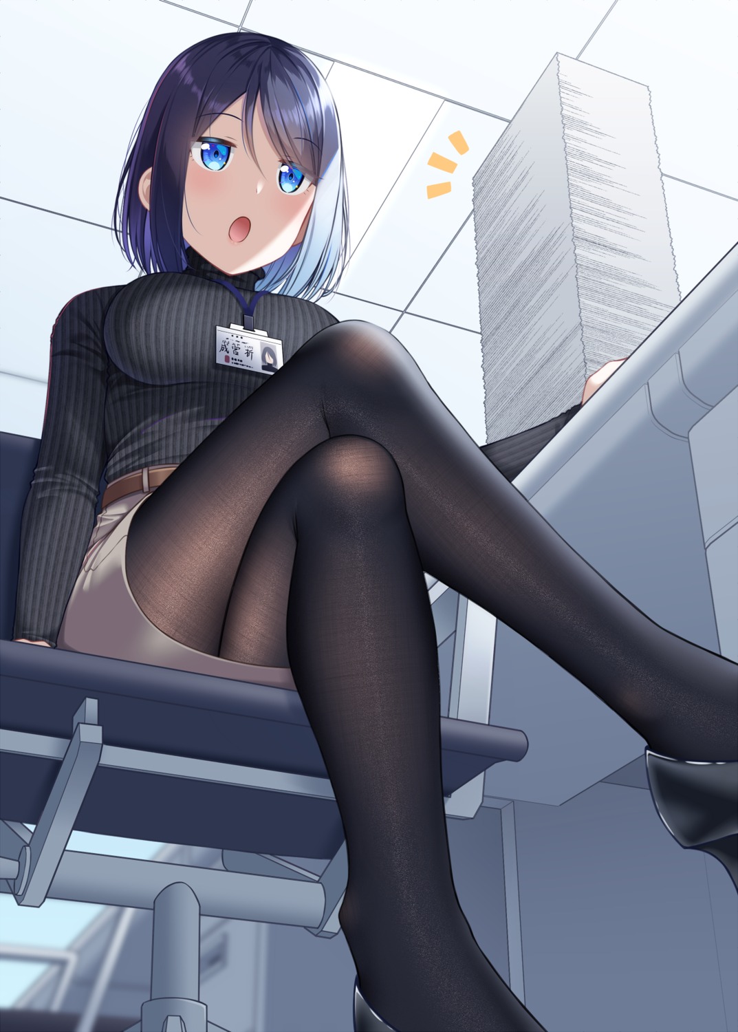 gurande heels narumiya_inori pantyhose sweater