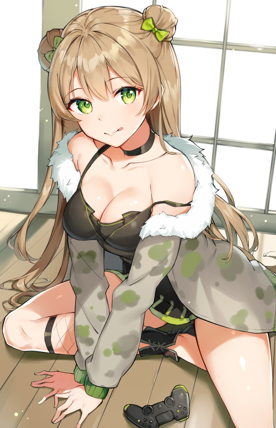 cleavage dress girls_frontline rfb_(girls_frontline) rikoma