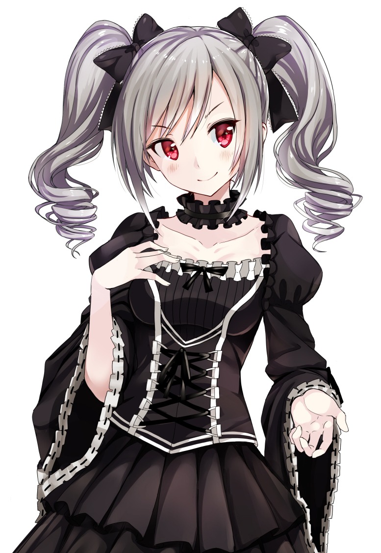 dress gothic_lolita kanzaki_ranko lolita_fashion mirai_denki the_idolm@ster the_idolm@ster_cinderella_girls