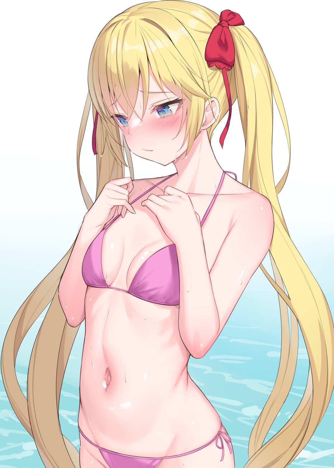 alexmaster bikini hirakata_kana swimsuits wet