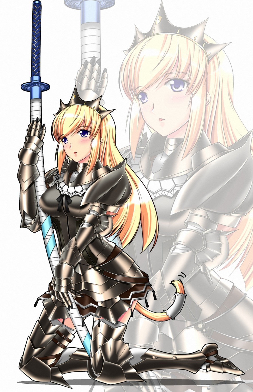 armor merufena monster_hunter sword tail