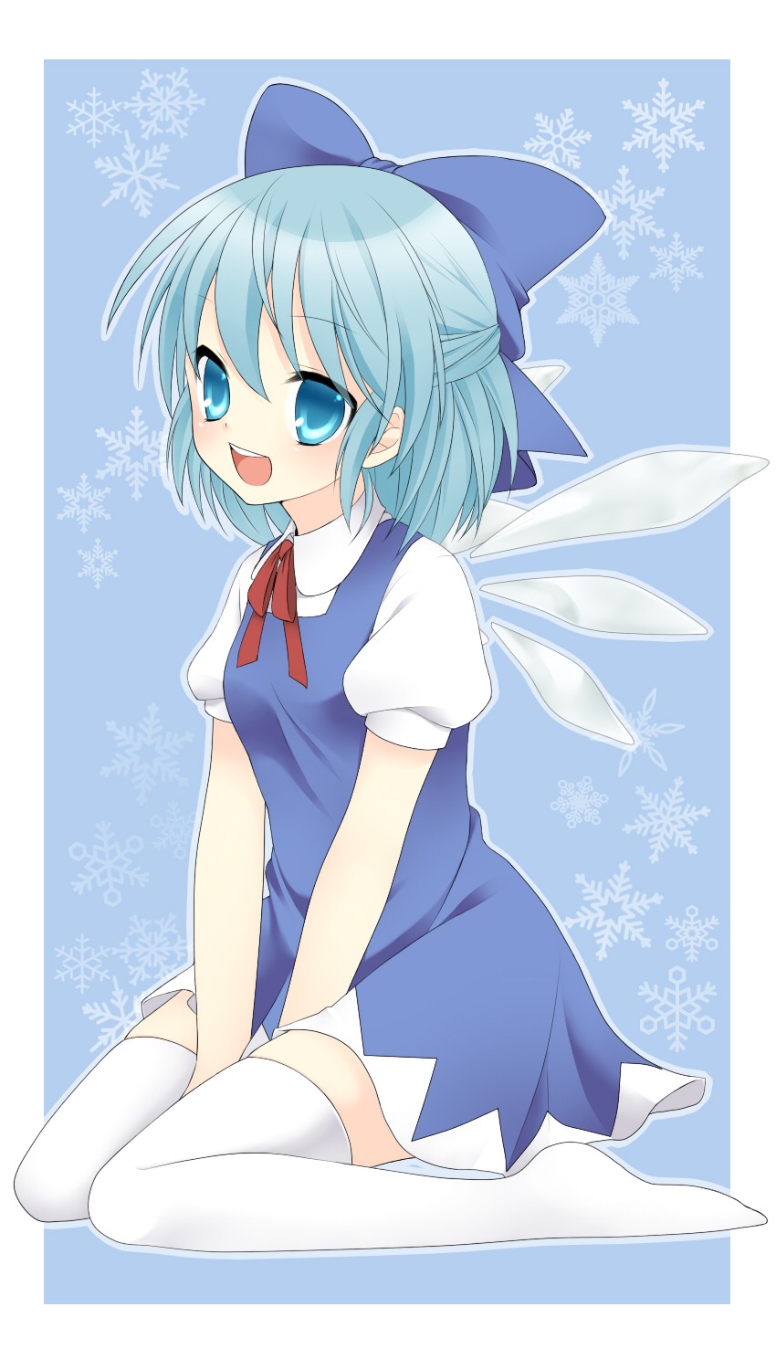 cirno etou touhou wings