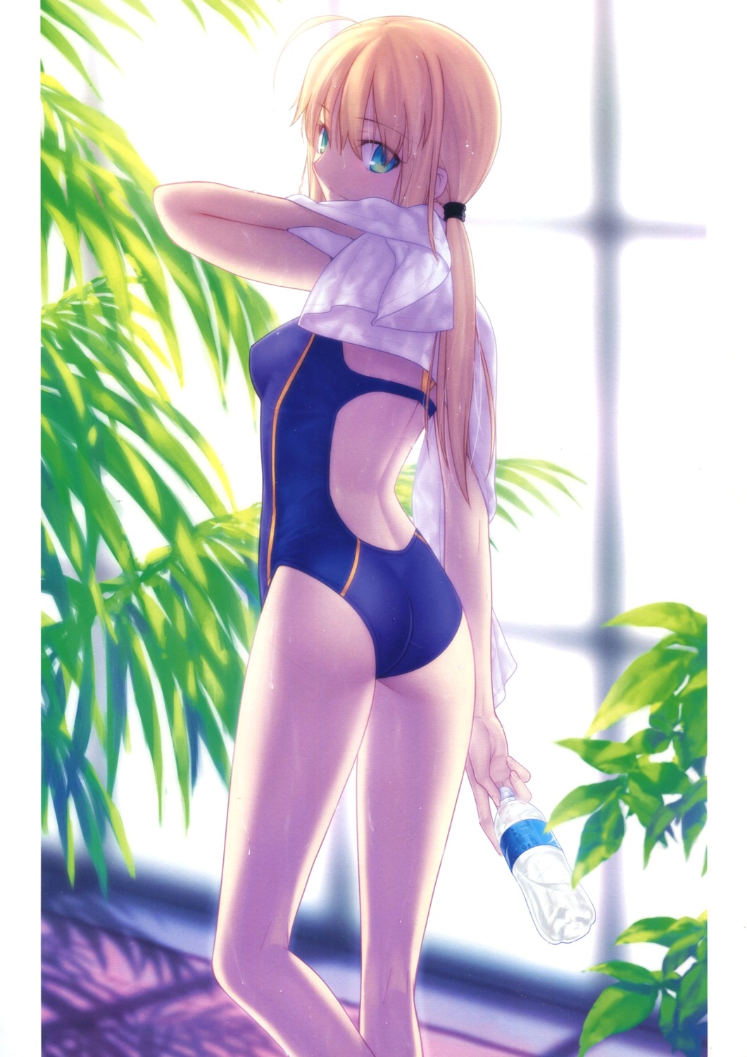 saber swimsuits takeuchi_takashi