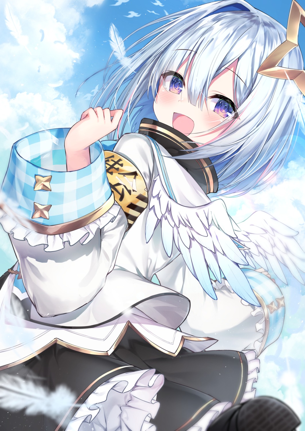 amane_kanata angel hololive topia wings