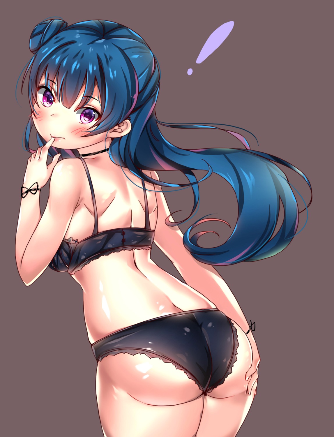 ass bra joptr06 love_live!_sunshine!! pantsu tsushima_yoshiko