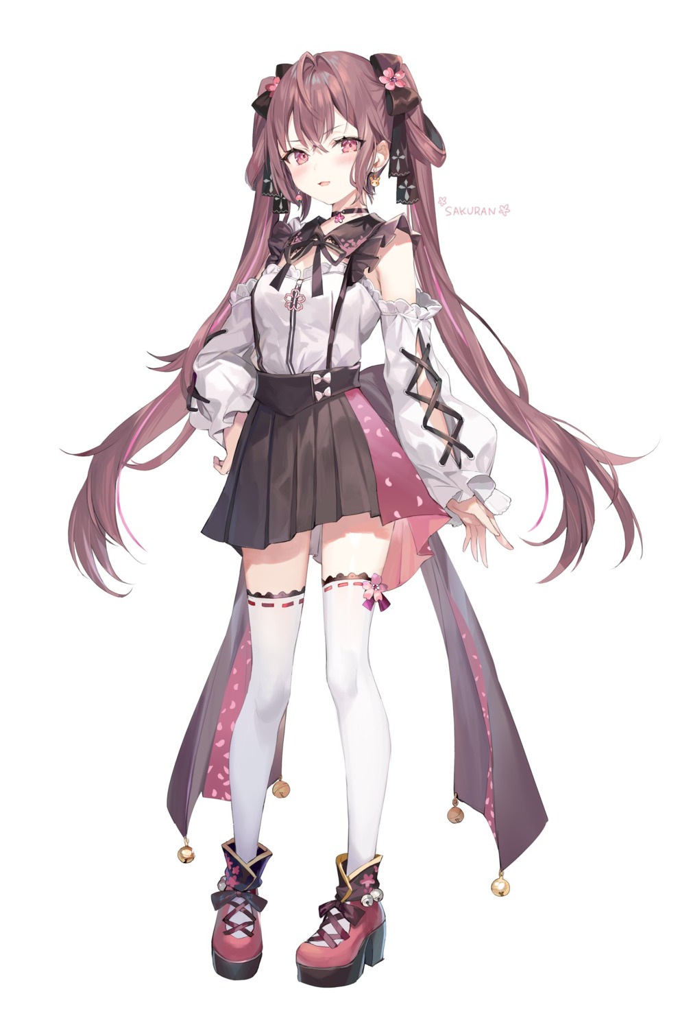 momoko_(momopoco) thighhighs