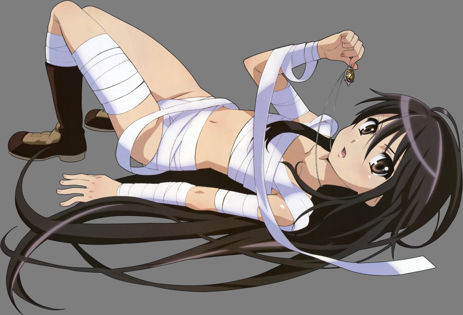 bandages naked shakugan_no_shana shana transparent_png