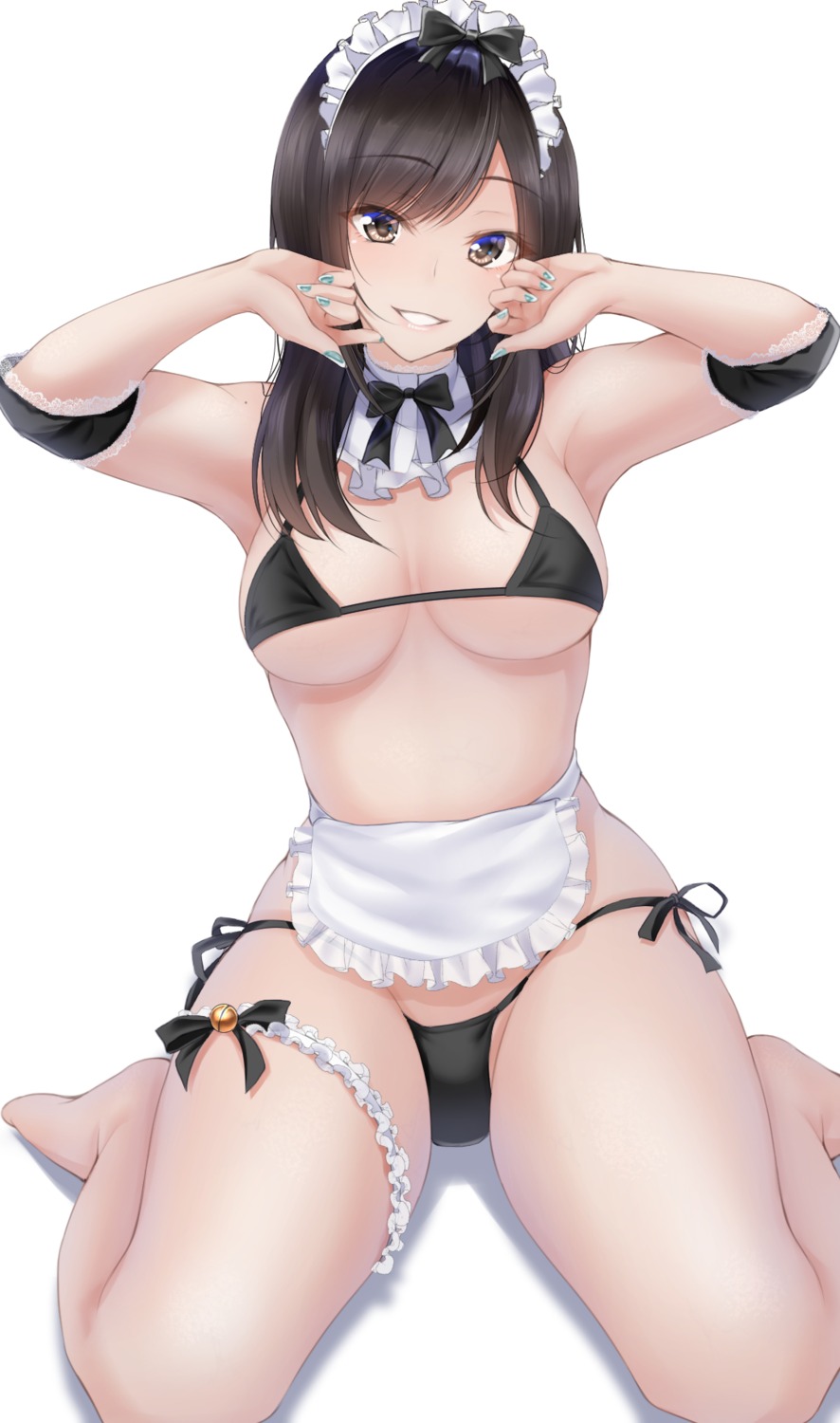 bikini garter maid swimsuits zeroamu