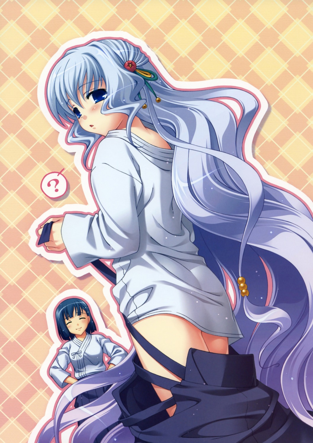 aoi_shiro hal japanese_clothes nami_(aoi_shiro) osanai_shouko success undressing